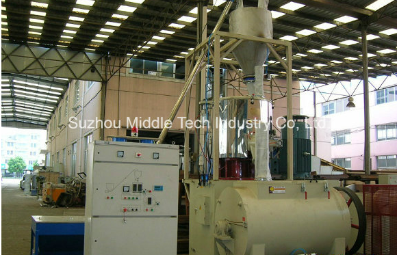 WPC Powder Drying High Speed Mixer Machine , Two Blades Plastic Mixture Machine