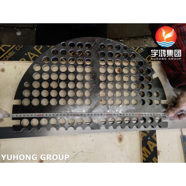 ASME SA387 Gr.11 Cl2 Heat Exchanger Baffle Plate For Petroleum Refining Hydrogenation Reactor