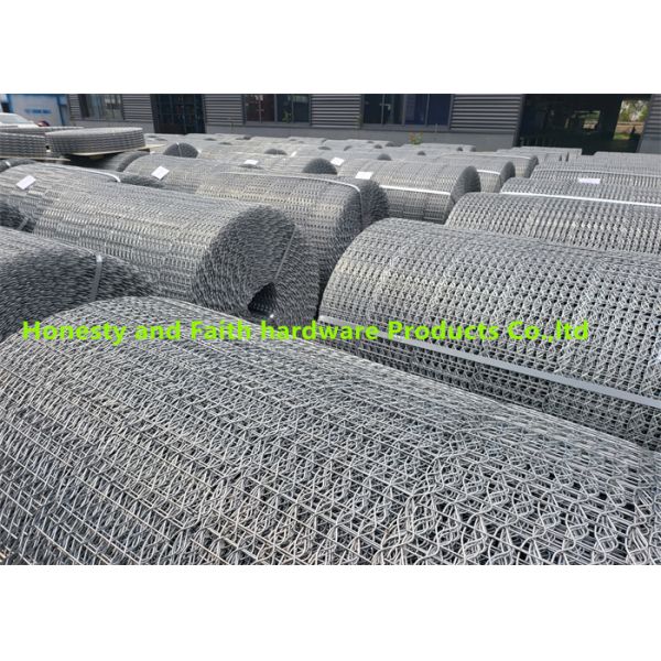 190.5mm Galvanized Pipe Coating Mesh For Offshore Oil / Gas Pipelines