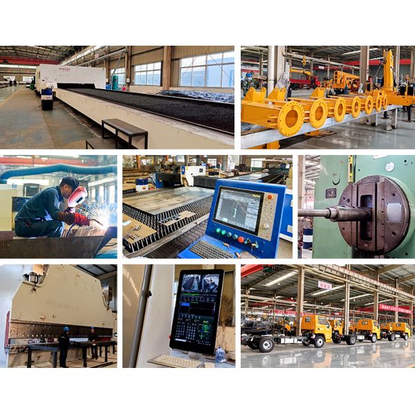 Cheap JMC 36 meters telescopic arm hydraulic aerial platform Working Trucks with remote control