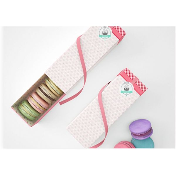 Customized High Quality 12 Macaron up and Bottom Cover Packaging Box