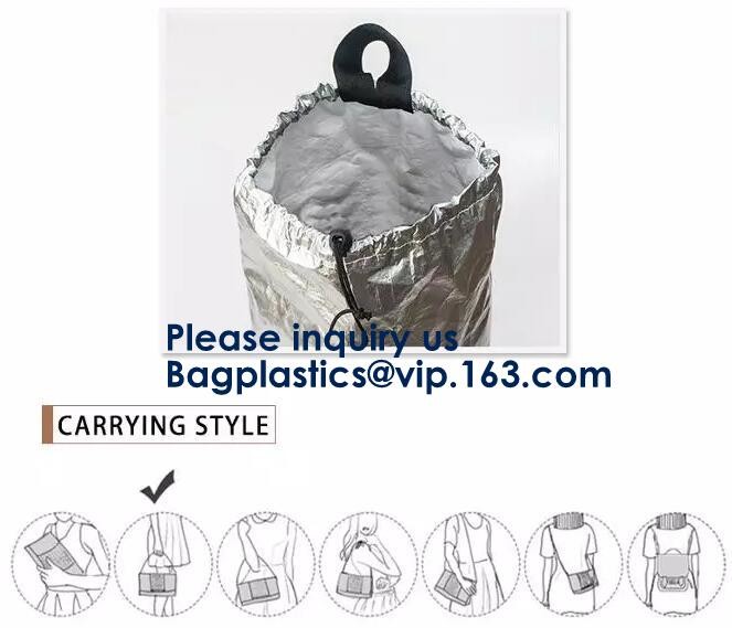 Eco Friendly Reusable Waterproof Tyvek Passport Holder Packing Cubes Toiletry kit Backpack Tote Bag Travel Accessories