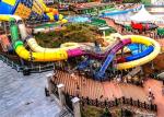 Customized 18m High Speed Water Slide For Theme Park