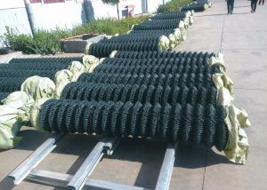 Quality Closely Spaced Cyclone Wire Diamond Chain Link Fence for sale