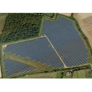 Flat 1 Axis Tracking Solar Panel Bracket / PV Mounting Structure