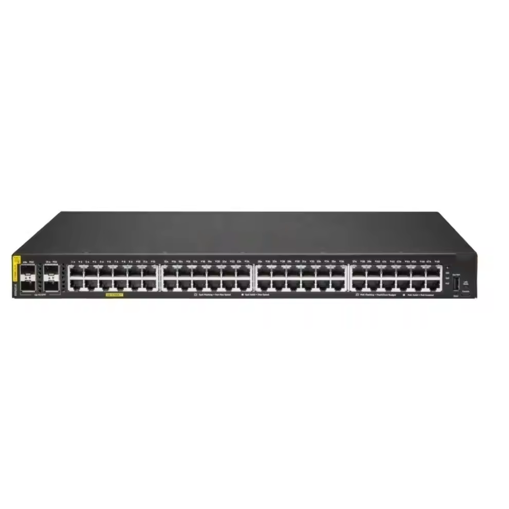 Stock Customized 48 Port Managed Network Ethernet Switch R8N85A Network Switch and 10/100/1000Mbps