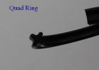 Custom High Pressure Quad Ring EPDM Aging Resistant For Static / Dynamic Sealing
