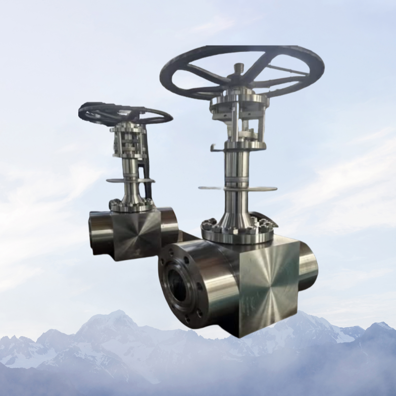 SS Cryogenic Shut-Off Valves Used For Liquid Oxygen Nitrogen Liquefied Natural Gas