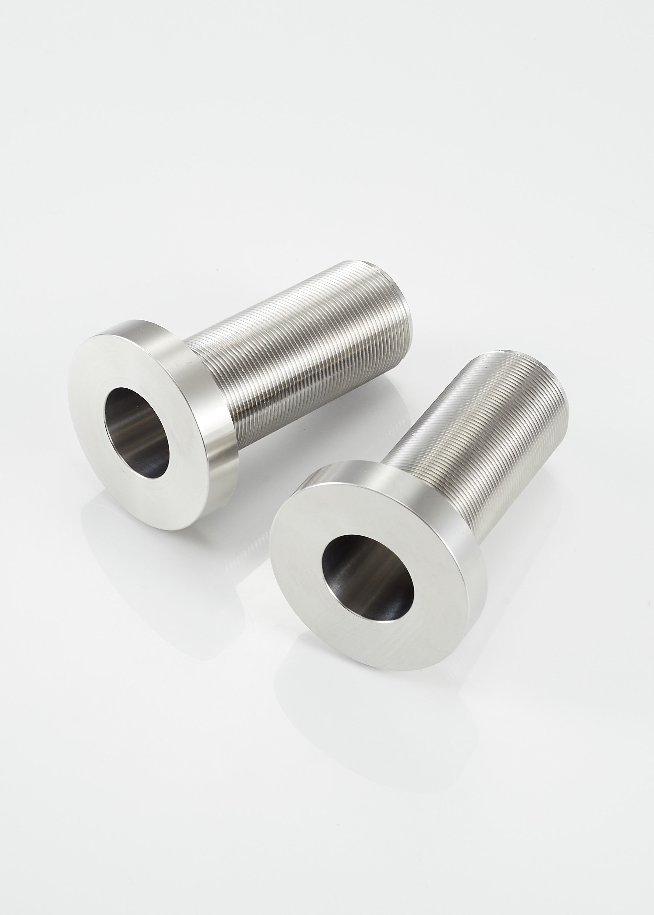 Buy cheap 25mm Diameter 80mm Length Metal Machining Parts Threaded Copper Pipe from wholesalers