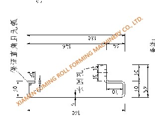 37KW Container House Roll Forming Machine Precise Container Bottom Frame Beam