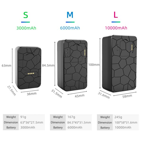 3000mah Battery 4G Listening Tracking Device with Sound Notifications and PCBA ZX905