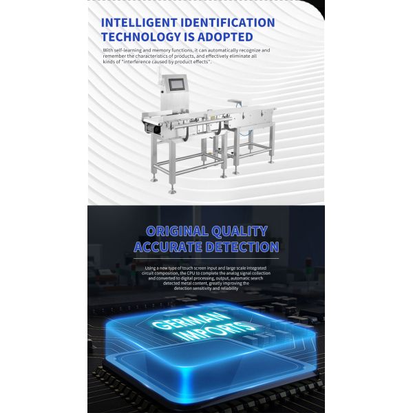 Automated Sorting Weighing Conveyor Belt And Sorting Weight Checker