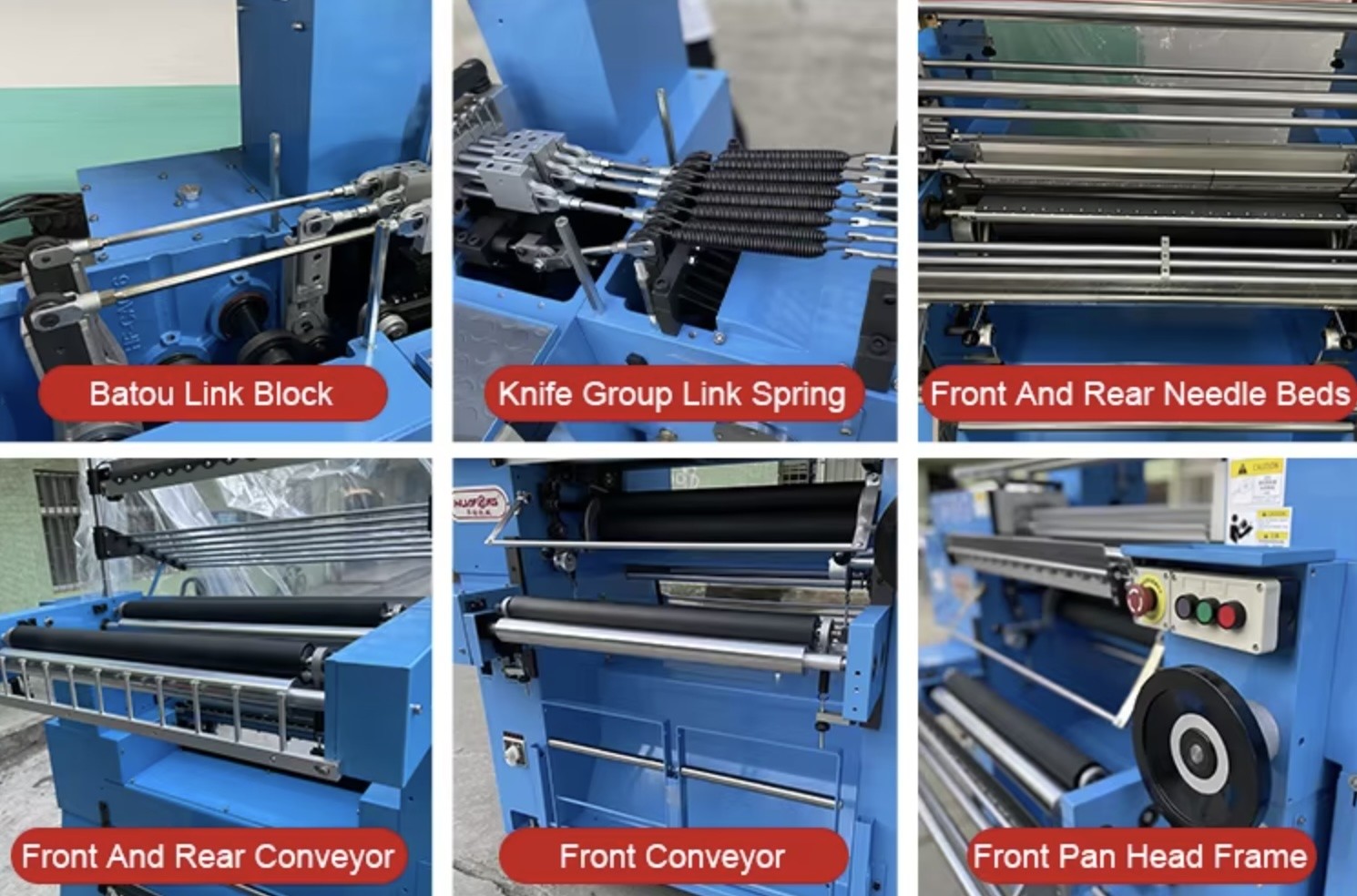 Huafang Elastic Lace Manufacturing Textile Machinery Crochet Knitting Machine