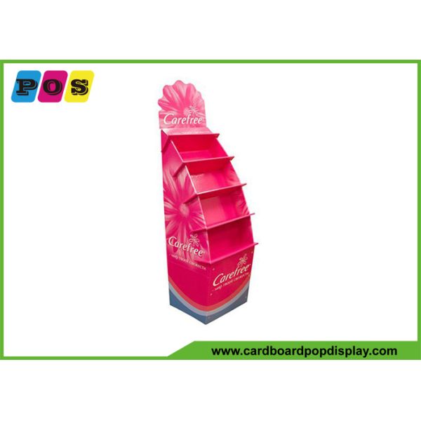 Green Color Cardboard Advertising Display Stands For Decoration Lights FL172