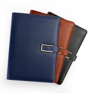 Quality Handmade Soft Leather Bound Journal Notebook Debossed Logo Process for sale