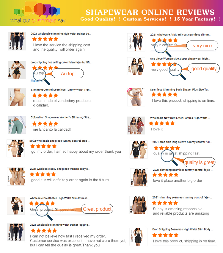 Medium Control Women's Shapewear Bodysuit XS XL 3XL Sizes in Spandex / Nylon Fabric