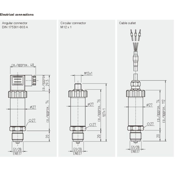 Pressure transmitter for low pressure SL-1