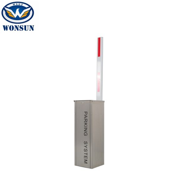304 Stainless Steel Traffic Barrier Gate with Fast Interchange and 2.5m Boom Length