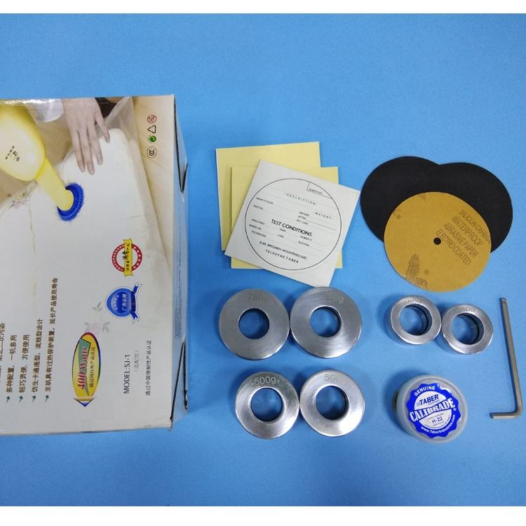 Taber Abrasion Resistance Tester for Rubber Plastic Rubber Textile Electronic
