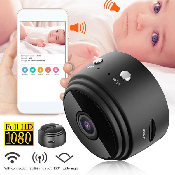 Wireless WiFi IP Camera A9 Mini HD 1080P Security Cam For Home P2P Network Monitoring