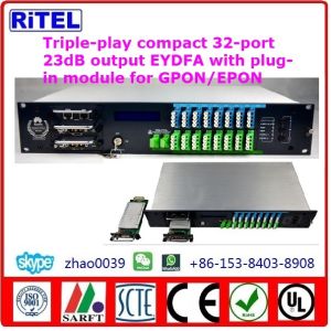 Quality 32*23dBm compact FTTx EPON&amp;GPON PON EDFA(EYDFA)-32xx Plug-In Module design for HUAWEI for sale