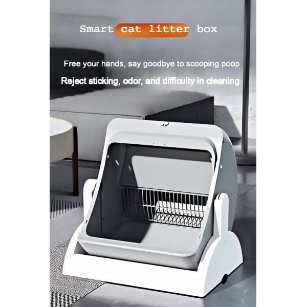 Minimalist Fully Automatic Smart Cat Litter Box