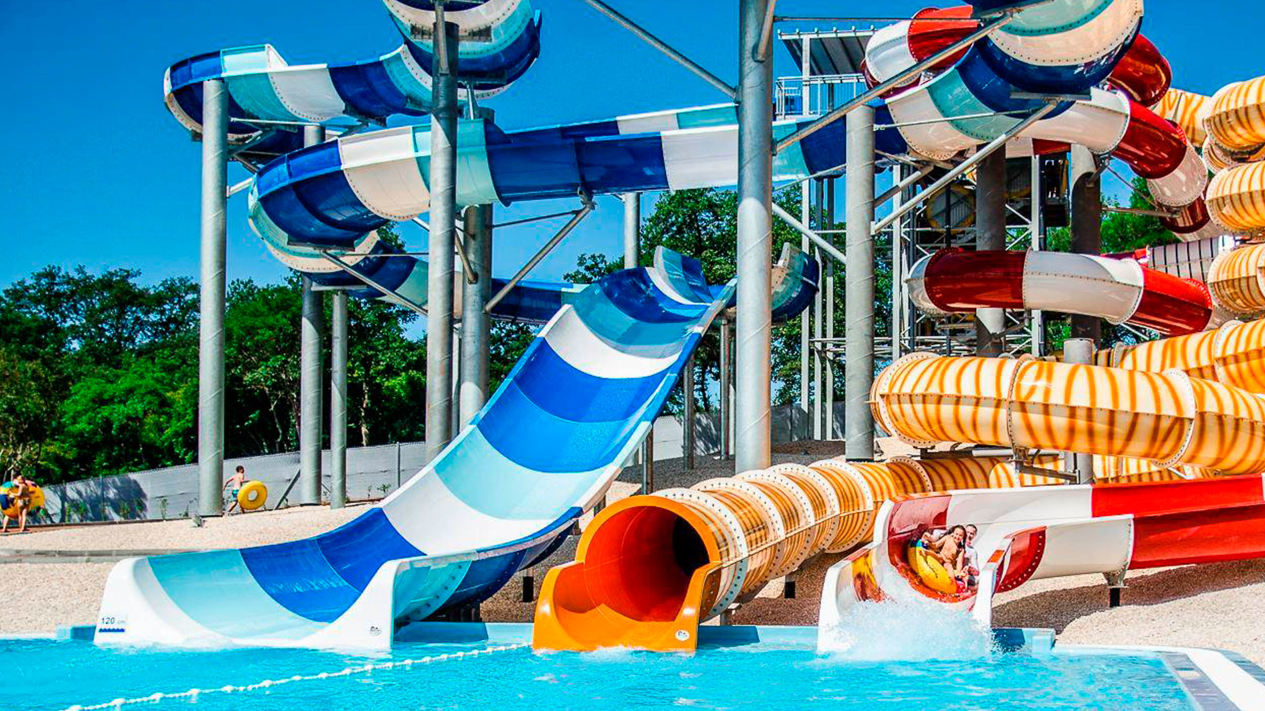 Amusement Park Toy Equipment Residential Swimming Pool Accessories Slide For Kids