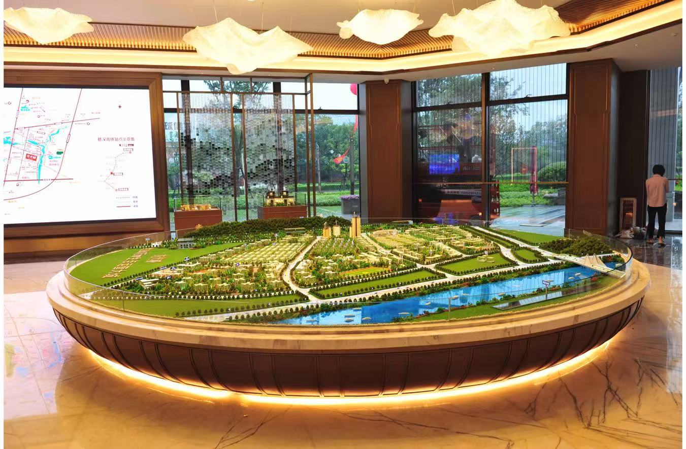 1:100 Models Architectural Building Scale Model Residential Waterfront Development