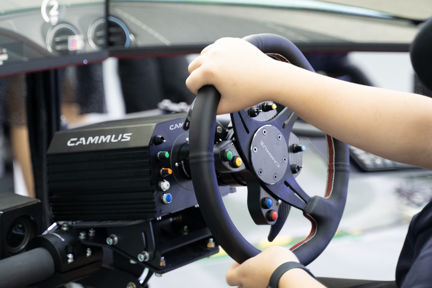 Servo Motor Sim Racing Simulator With Anodized Aluminum Pedal