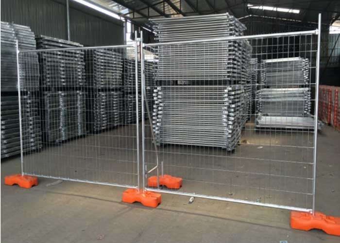 Quality OHSAS Temporary Security Fence 2100mmx2400mm Hot Dipped Galvanized Fencing for sale