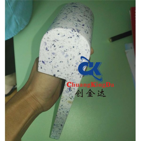 Chuangkingda Manufacturer Stone Marble Granite Round 180 Degree Edge Polishing