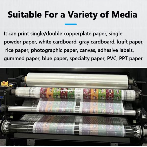 OPP Film Cotton Dual Substrate Printer for Mixed Production Lines