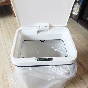 Quality Dustproof Touchless Smart Trash Can Non Slip Design With Long Using Life for sale