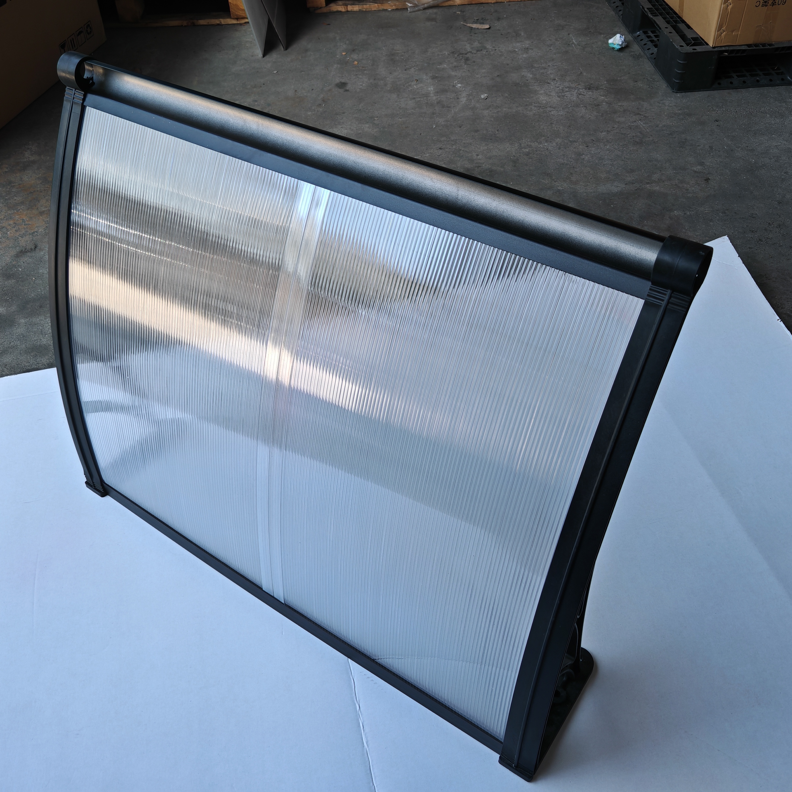 Modular DIY Canopy Plastic Frame amp Polycarbonate Panels with Integrated Gutter Ideal for Residential amp Commercial