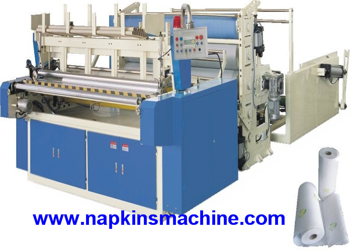 Quality CE 2 Layer Slitting Rewinding Toilet Roll Making Machine for sale