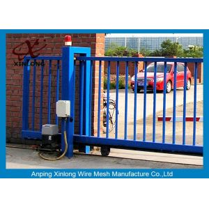 Quality Various Size Residential Sliding Gates , Industrial Sliding Gates Safety for sale