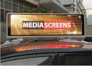 Quality P5 Double-Sided Taxi Roof LED Display IP65 Waterproof for sale