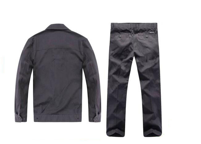 Comfortable Personalized Work Jackets Workwear And Trousers Deep Colour For Workers