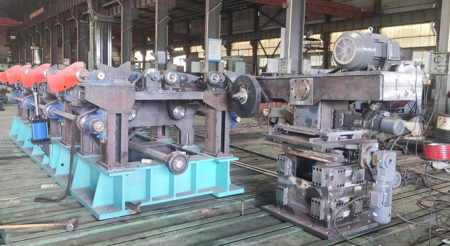 Fast Speed Roller Grinding Metal Chamfering Machine