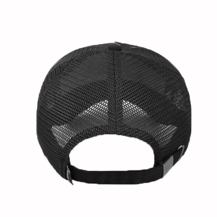 Sublimation Printed Trucker Caps , Plastic Snapback Trucker Cap Curved Brim
