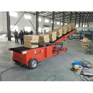 Auto Walking Container Loading Unloading Conveyor