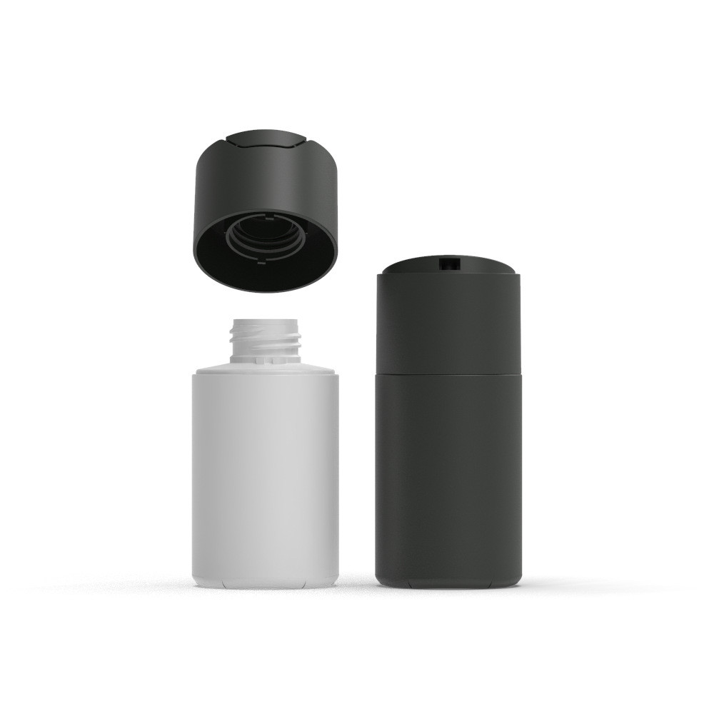 HDPE 100ml Baby Lotion Skincare Disc Top Bottle With Unique Squeeze