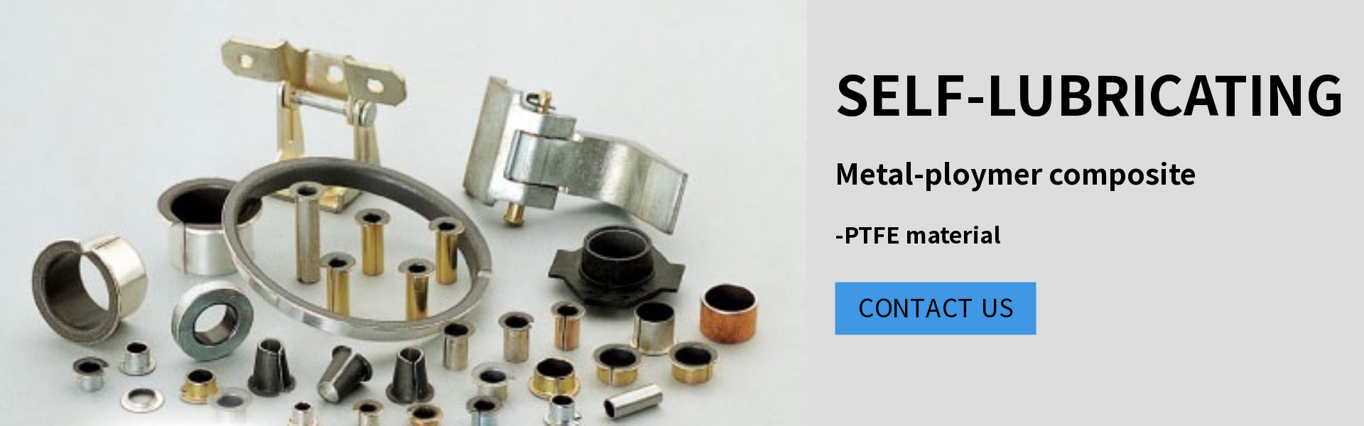 METAL-PLOYMER SELF-LUBRICATING BEARINGS
