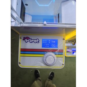 Mini Arcade Machine LED Metal Card Game Board Automatic Digital Printing Coin