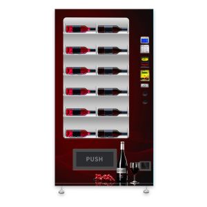 Quality Red Wine Snack And Drink Vending Machine CE Certification Refrigeration System for sale