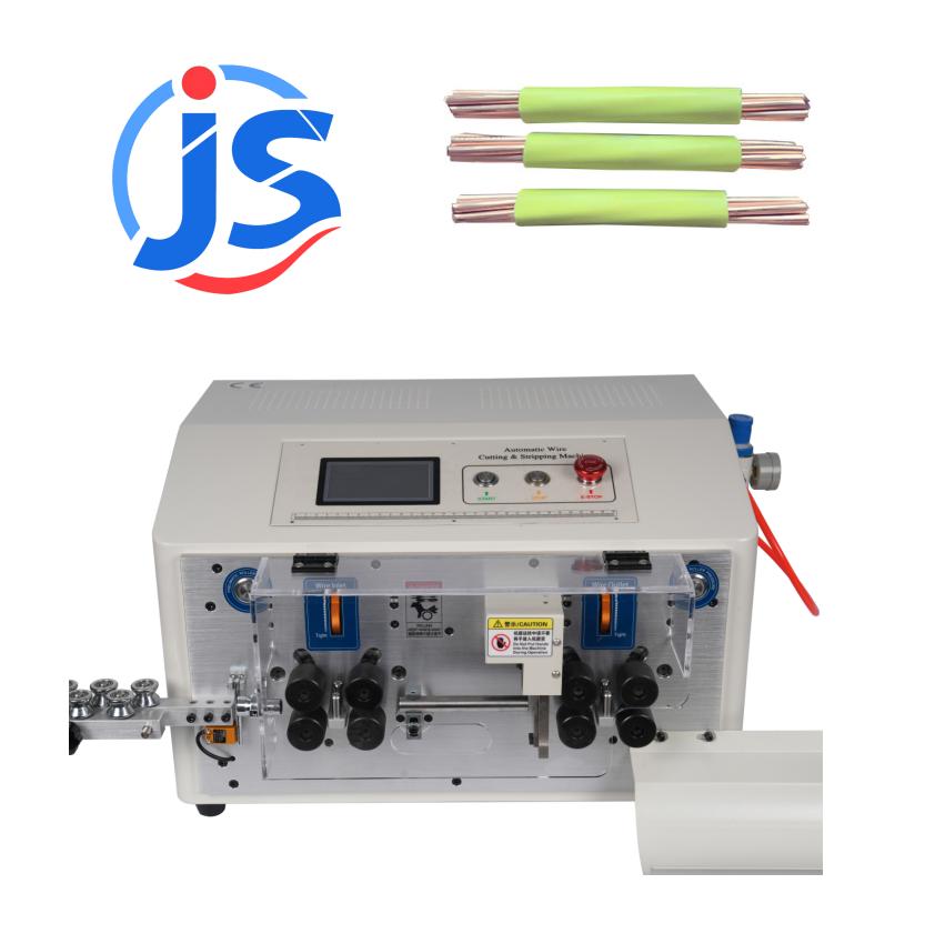 Industrial Precision Cable Cutting Machine Multi Functional Wire Cutter Stripper Machine