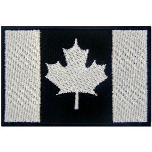 China Canada Flag USA Embroidered Cloth Badges Patches Felt Paper Backing on sale