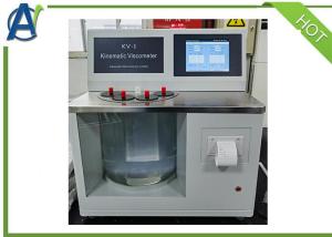 Quality ASTM D445 Automatic Kinematic Viscometer for Lubricant Oil Testing for sale