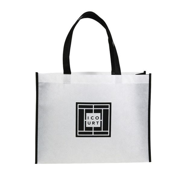 PP/Non Woven Canvas Grocery Cotton Foldable Tote Shopping Bag Folding