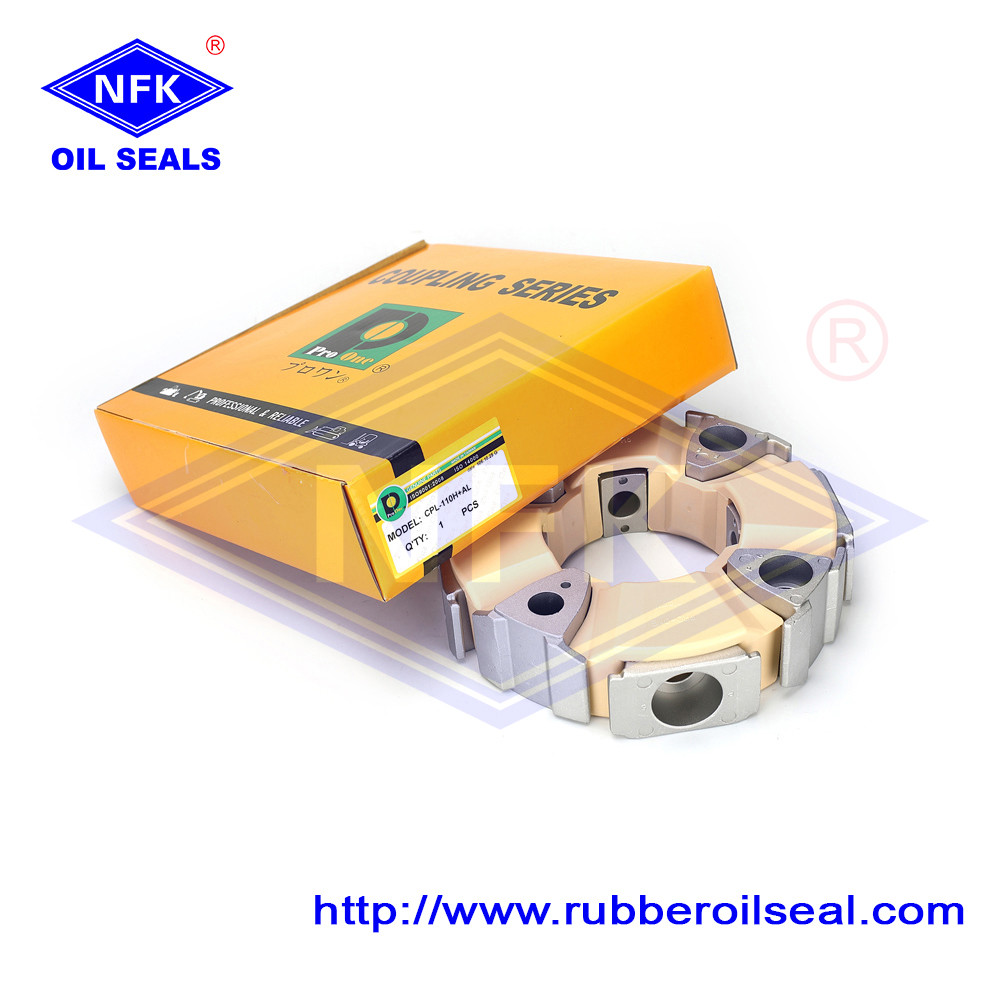 Excavator Flexible Taiwan Beige Flexible Shaft Pro-One 110H Rubber Coupling Assy